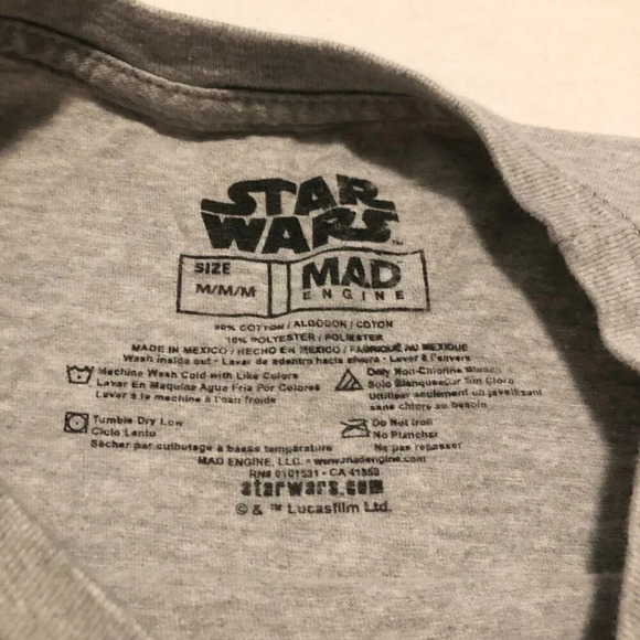 Star Wars Mad Engine Baby Yoda Tshirt Mens Medium - Picture 8 of 16
